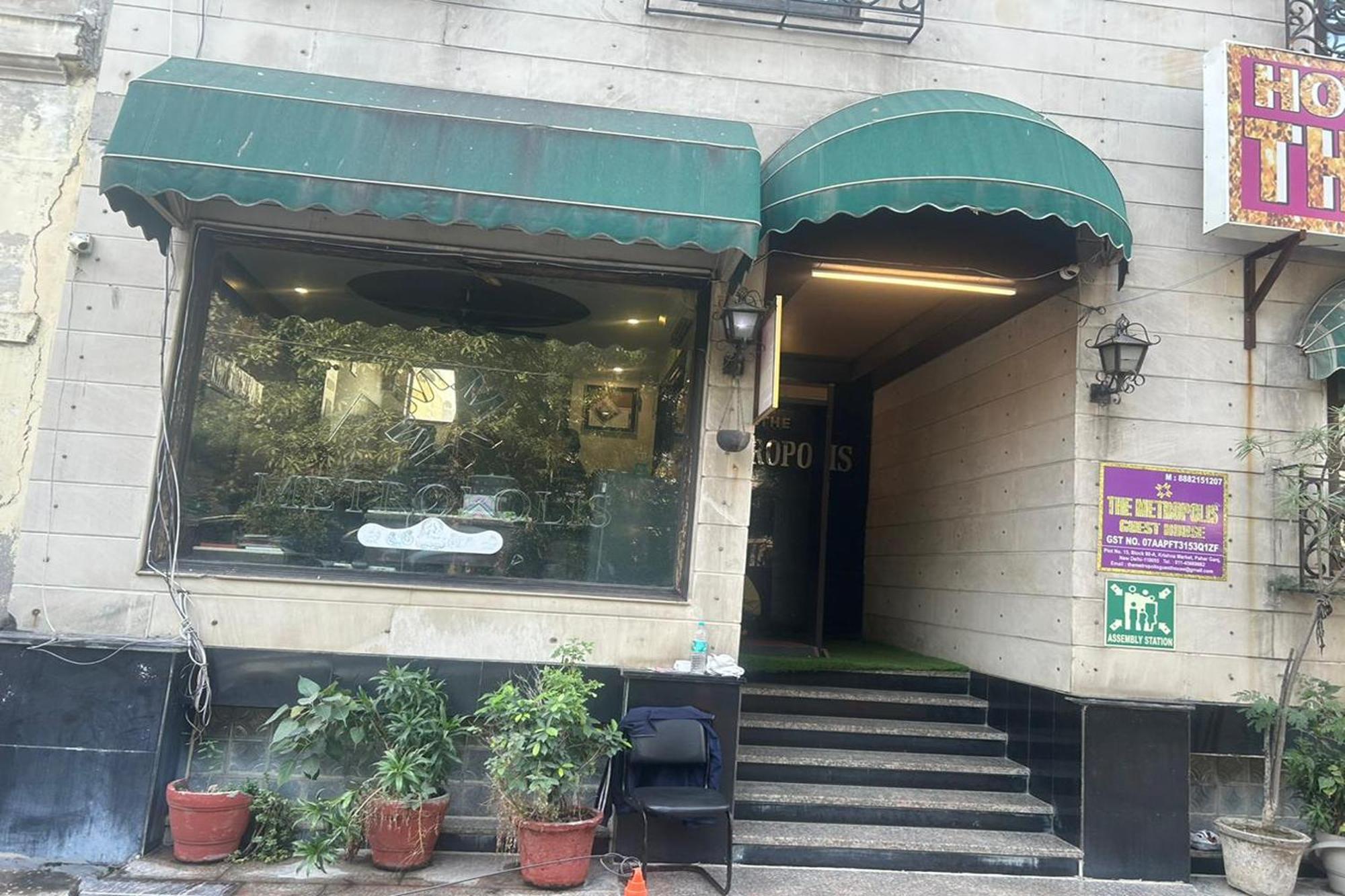The Metropolis Guest House Near Rk Ashram Metro Station Nowe Delhi Zewnętrze zdjęcie